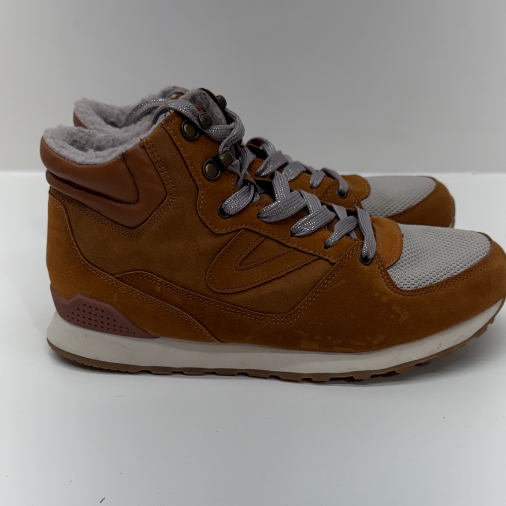 Tretorn lily 2 lace up hiker boot rust Orange women’s 8.5